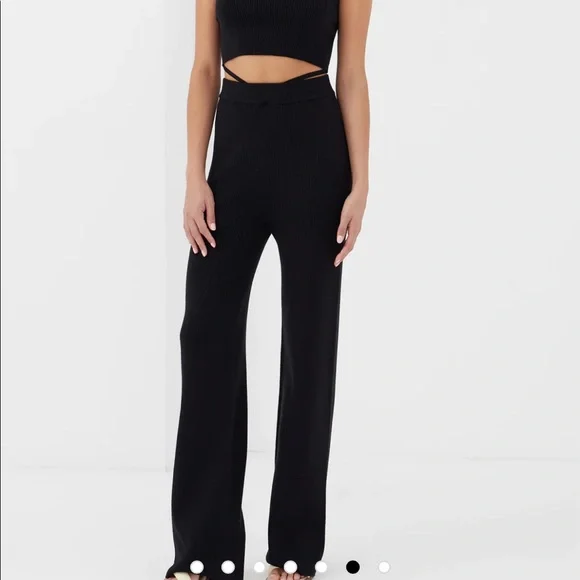 4th & Reckless Scorino Tie Knit Pants - size 8 - Picture 5 of 14